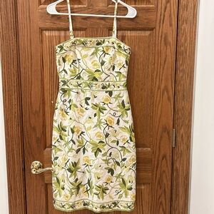 Beautiful floral and Taylor strappy dress cotton.  Size 2